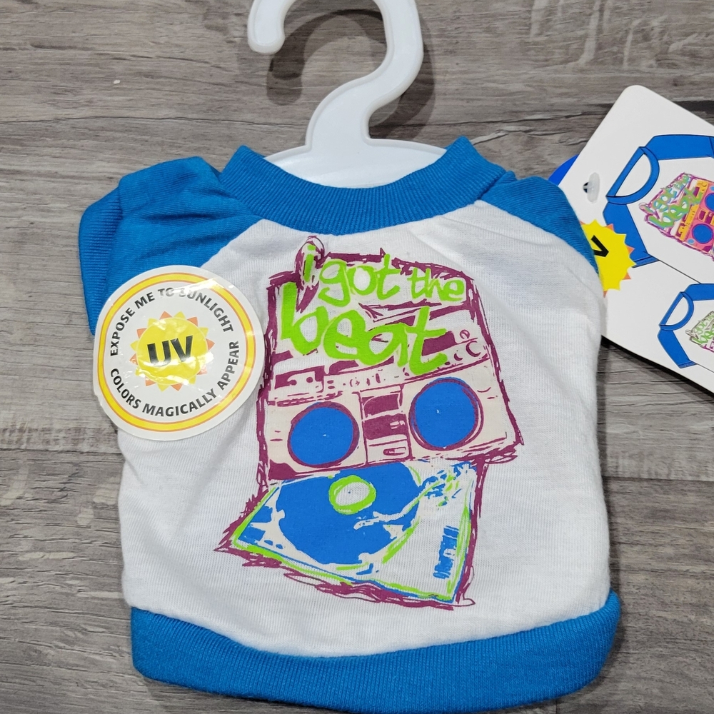 Graphic Dog Shirt With Cute Print